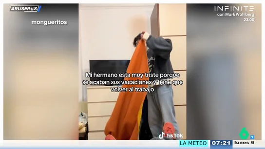 "Tengo una ansiedad de pensar que se acaban las vacaciones...": el vídeo viral que nos representa a todos... menos a Alfonso Arús "Tengo una ansiedad de pensar que se acaban las vacaciones...": el vídeo viral que nos representa a todos... menos a Alfonso Arús