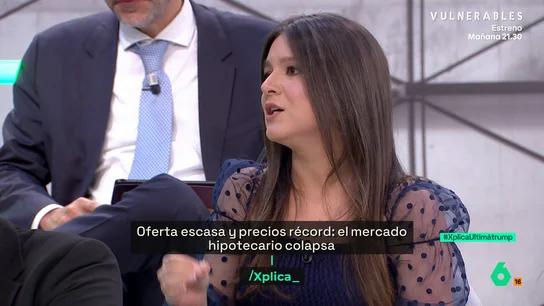 La socióloga Miriam Jiménez: "Si no protegemos la vivienda estamos desperdiciando el futuro de nuestra juventud y de nuestro país" La socióloga Miriam Jiménez: "Si no protegemos la vivienda estamos desperdiciando el futuro de nuestra juventud y de nuestro país"