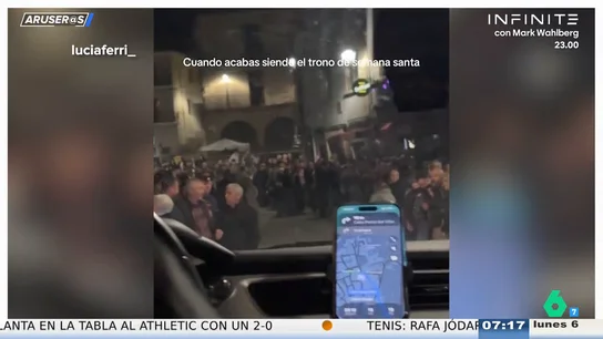 Se dejan guiar por el GPS y acaban protagonizando una procesión de Semana Santa en Zamora Se dejan guiar por el GPS y acaban protagonizando una procesión de Semana Santa en Zamora