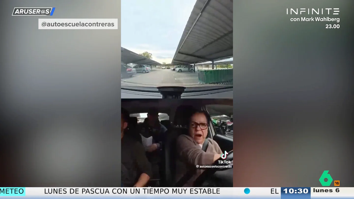 Antonia, la señora que lleva 20 años intentando sacarse el carné de conducir, vuelve a suspender: este es el vídeo de cómo casi se estampa Antonia, la señora que lleva 20 años intentando sacarse el carné de conducir, vuelve a suspender: este es el vídeo de cómo casi se estampa