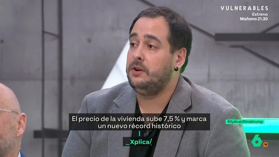 Julen Bollain critica que "el mercado privado es una trituradora": "Las 10 personas con más viviendas de España suman un millón de casas" Julen Bollain critica que "el mercado privado es una trituradora": "Las 10 personas con más viviendas de España suman un millón de casas"
