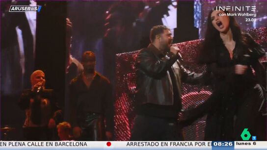 El v&iacute;deo de la actuaci&oacute;n de Antonio Orozco en el concierto de Laura Pausini: "Vaya lujazo"