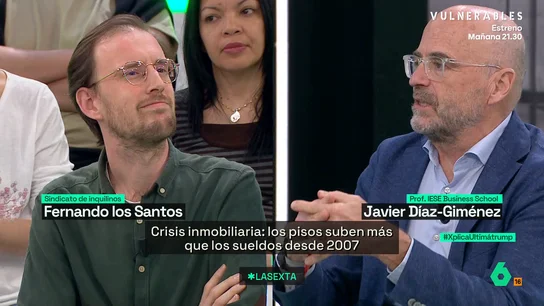 Javier Díaz-Giménez: "La diferencia entre la renta de un inquilino y un propietario está en la edad; todo el mundo ha empezando alquilando un piso" Javier Díaz-Giménez: "La diferencia entre la renta de un inquilino y un propietario está en la edad; todo el mundo ha empezando alquilando un piso"