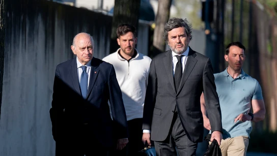 El exministro del Interior Jorge Fernández Díaz a su llegada al primer día del juicio de la Operación Kitchen, en la Audiencia Nacional El exministro del Interior Jorge Fernández Díaz a su llegada al primer día del juicio de la Operación Kitchen, en la Audiencia Nacional