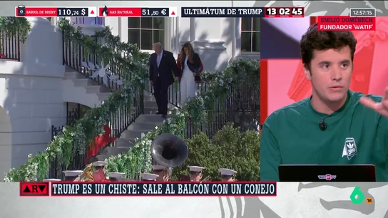 Nanísimo destaca una revelación geopolítica: "Los aliados tradicionales de EEUU perciben el egoísmo y el narcisismo de Trump" Nanísimo destaca una revelación geopolítica: "Los aliados tradicionales de EEUU perciben el egoísmo y el narcisismo de Trump"