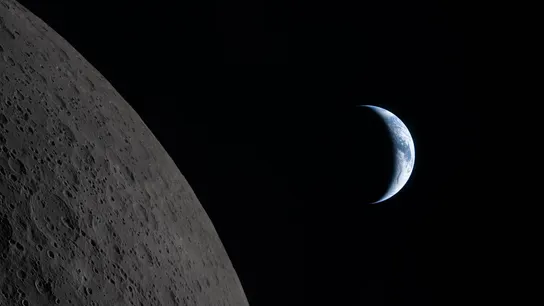 Primeras imágenes desde la cara oculta de la Luna Primeras imágenes desde la cara oculta de la Luna