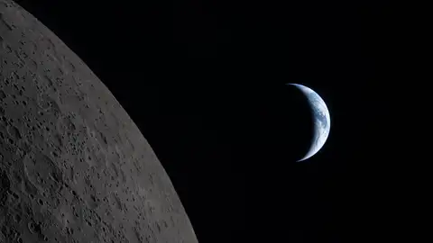 Primeras imágenes desde la cara oculta de la Luna Primeras imágenes desde la cara oculta de la Luna