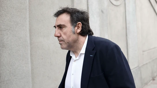 Joseba García, hermano de Koldo García, a su llegada al Tribunal Supremo Joseba García, hermano de Koldo García, a su llegada al Tribunal Supremo