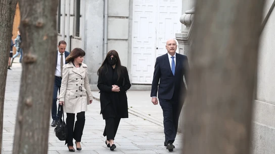 Jéssica Rodríguez a su llegada al Tribunal Supremo este martes. Jéssica Rodríguez a su llegada al Tribunal Supremo este martes.