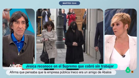 M&aacute;s Vale Tarde analiza la declaraci&oacute;n de J&eacute;sica en el juicio contra &Aacute;balos y Koldo por el caso mascarillas. Cristina Pardo se pregunta "por qu&eacute; no est&aacute; imputada" y afirma que su declaraci&oacute;n "suena a que est&aacute; colaborando" con Fiscal&iacute;a.