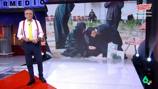 Wyoming pide ponerse en la piel de "una familia iraní" "Después de casi 50 años viviendo bajo el yugo de un régimen de ayatolás, ahora aparecen unos señores que bombardean el país", reflexiona Wyoming, que pide "mirar de cerca" a las verdaderas víctimas de la guerra en Irán.