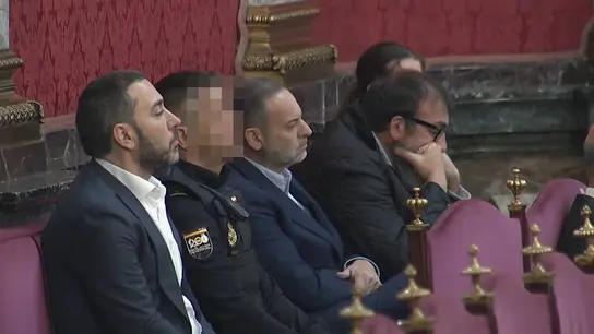 Aldama, Ábalos y Koldo en el juicio. Aldama, Ábalos y Koldo en el juicio.