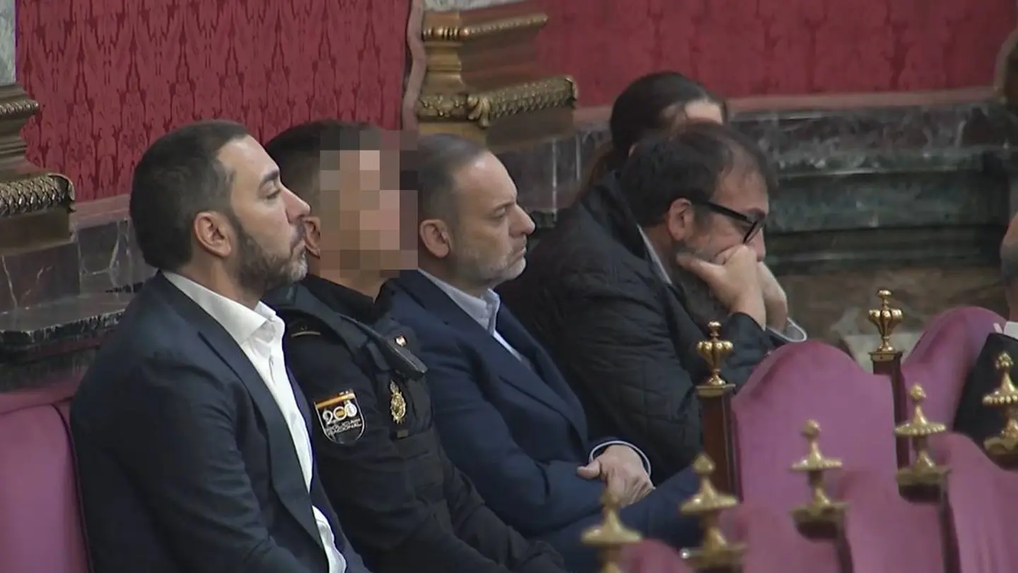 Aldama, Ábalos y Koldo en el juicio. Aldama, Ábalos y Koldo en el juicio.