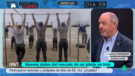 Juanjo Fern&aacute;ndez, analista militar, analiza en este v&iacute;deo dos aspectos clave en el exitoso rescate del piloto de Estados Unidos derribado en Ir&aacute;n: el 'Team Six' de los Navy Seals y el helic&oacute;ptero conocido como "el huevo asesino".