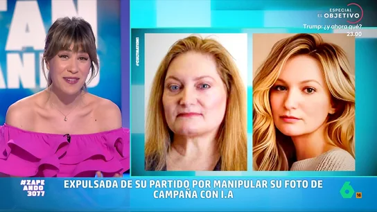Expulsan del partido a una concejala por falsear su foto con IA: "Es la versión política de lo que prometes y lo que cumples" Expulsan del partido a una concejala por falsear su foto con IA: "Es la versión política de lo que prometes y lo que cumples"