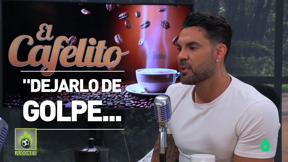 El exfutbolista Sergio Sánchez se sincera con Pedrerol en 'El Cafelito': ¿Fue duro su cambio de vida?