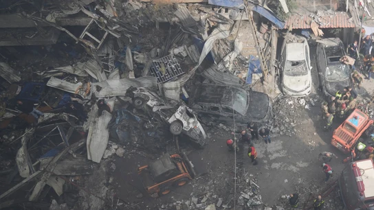 Consecuencias de los ataques israelíes contra Líbano, este miércoles. Consecuencias de los ataques israelíes contra Líbano, este miércoles.