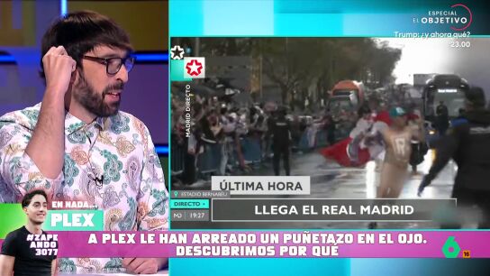 El equipo merengue se enfrentaba al Bayern de M&uacute;nich, pero el verdadero protagonista del partido no estuvo en el terreno de juego sino fuera. 