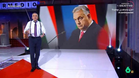 Wyoming explica por qué importan las elecciones en Hungría: "Que alguien le pueda ganar a Orbán nos llena de esperanza" El presentador de El Intermedio explica que las encuestas dan como ganador a Péter Magyar, líder del mayor partido de la oposición en Hungría.