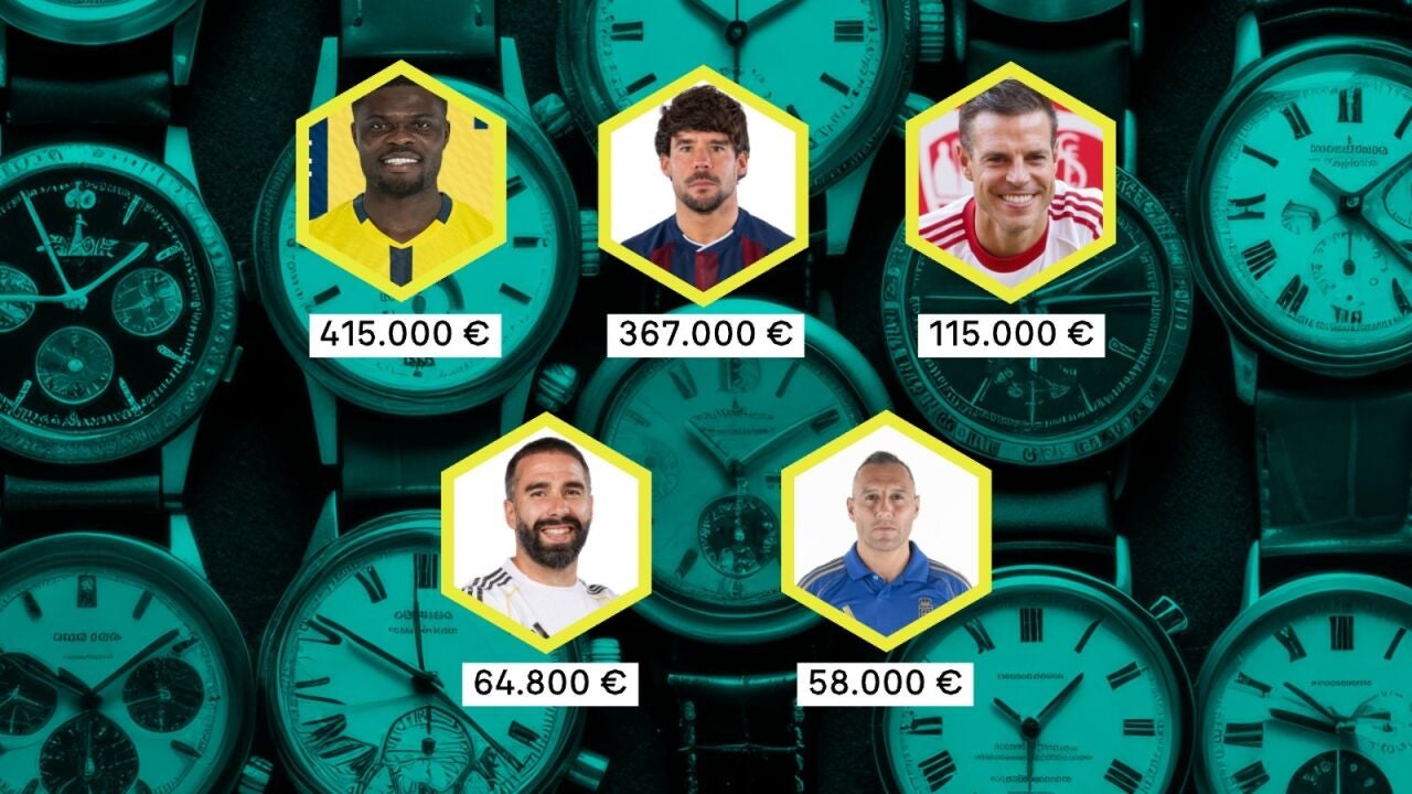 Relojes de contrabando para futbolistas: Andorra investiga desde los 415.000 euros pagados por Thomas Partney a los 58.000 por Santi Cazorla