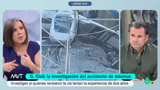 Beatriz de Vicente, sobre el informe de la Guardia Civil del accidente de Adamuz: "A todas luces, hay una negligencia" En este informe se expone que un día antes del accidente se podría haber producido una rotura de la vía. Además, también se indica que existe la posibilidad de los técnicos que revisaron la vía no contaban con cualificación suficiente.