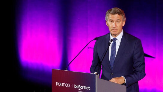 El l&iacute;der del PP, Alberto N&uacute;&ntilde;ez Feij&oacute;o