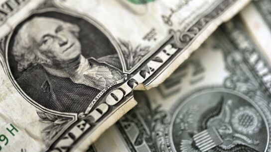 Imagen de un billete de un d&oacute;lar