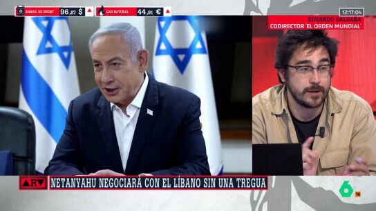 Salda&ntilde;a analiza: "Si Trump decide alejarse de Netanyahu porque electoralmente le da&ntilde;a, Netanyahu podr&iacute;a tener problemas"