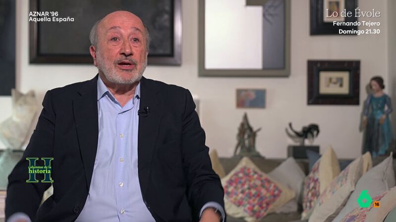 Miguel &Aacute;ngel Cort&eacute;s desvela una de las peticiones que hizo Pujol a Aznar para apoyar su investidura en 1996