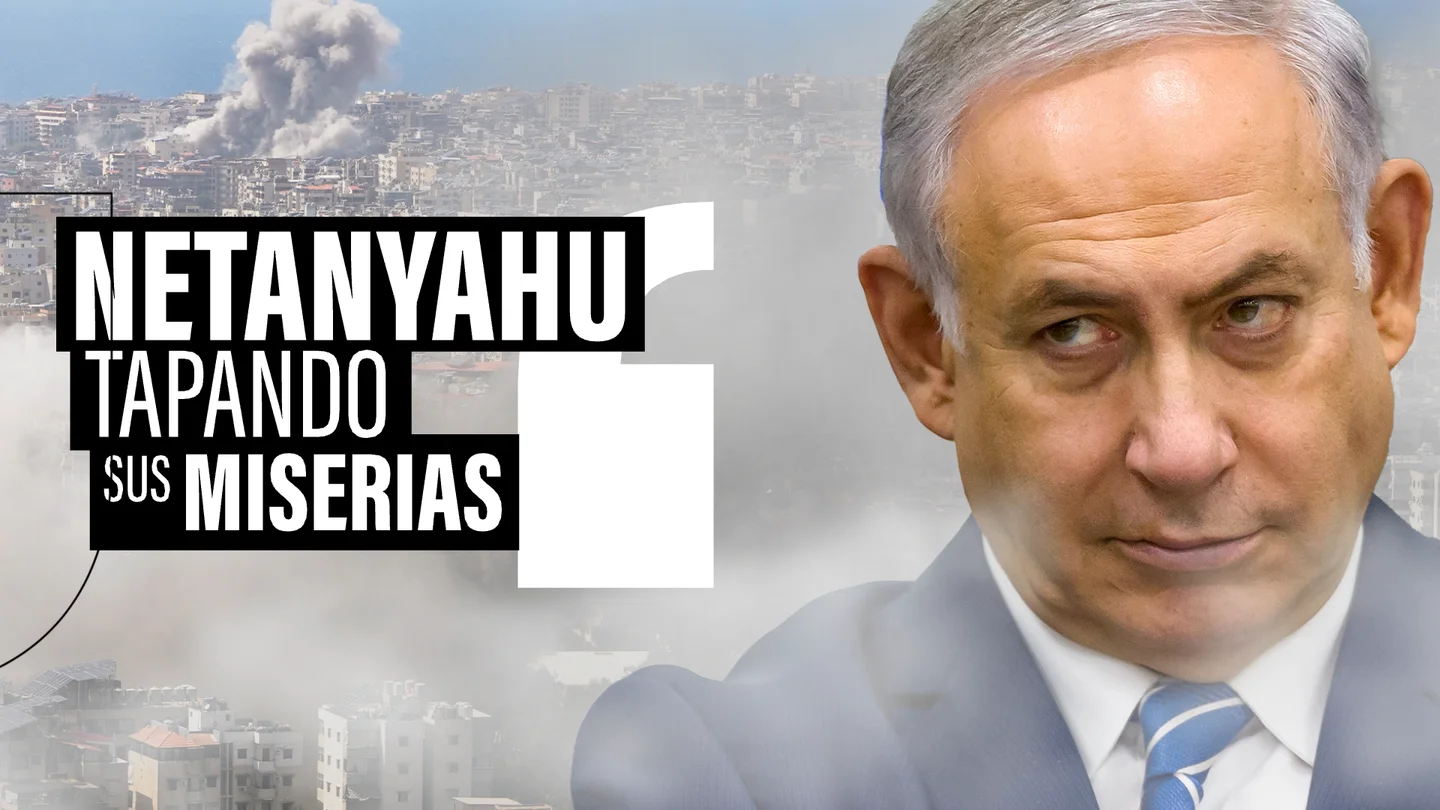 Netanyahu tapa sus miserias con bombas: quiere que el humo de Gaza y Líbano se lleve sus problemas por corrupción Netanyahu tapa sus miserias con bombas: quiere que el humo de Gaza y Líbano se lleve sus problemas por corrupción