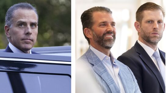 A pu&ntilde;etazo limpio y dentro de una jaula: el hijo de Joe Biden reta a los hijos de Trump a un combate