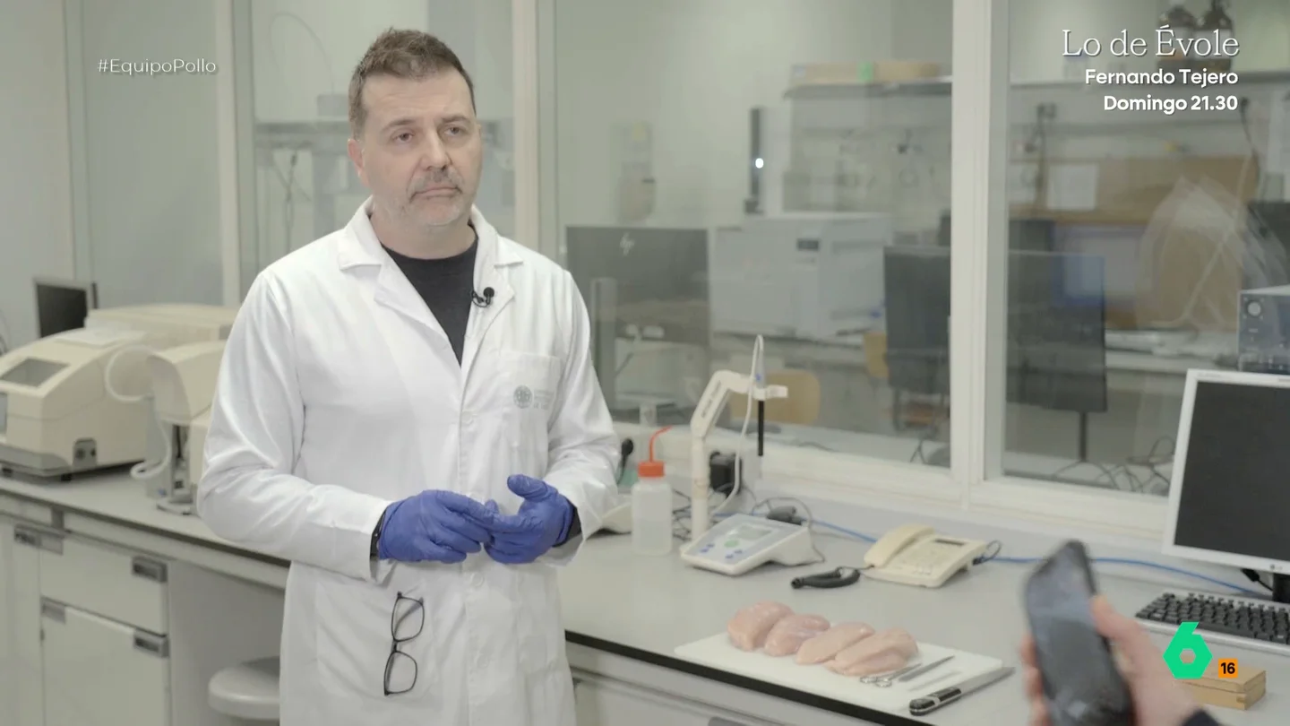 Un catedrático explica los efectos del crecimiento acelerado de los pollos Pedro Fito, catedrático de Tecnología de los Alimentos en la Universidad Politécnica de Valencia, lleva años estudiando los efectos para la carne de pollo del crecimiento acelerado en estos animales. En este vídeo, comparte sus conclusiones.