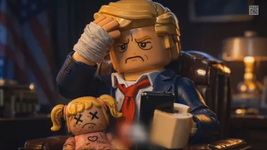 Trump en formato Lego Trump en formato Lego