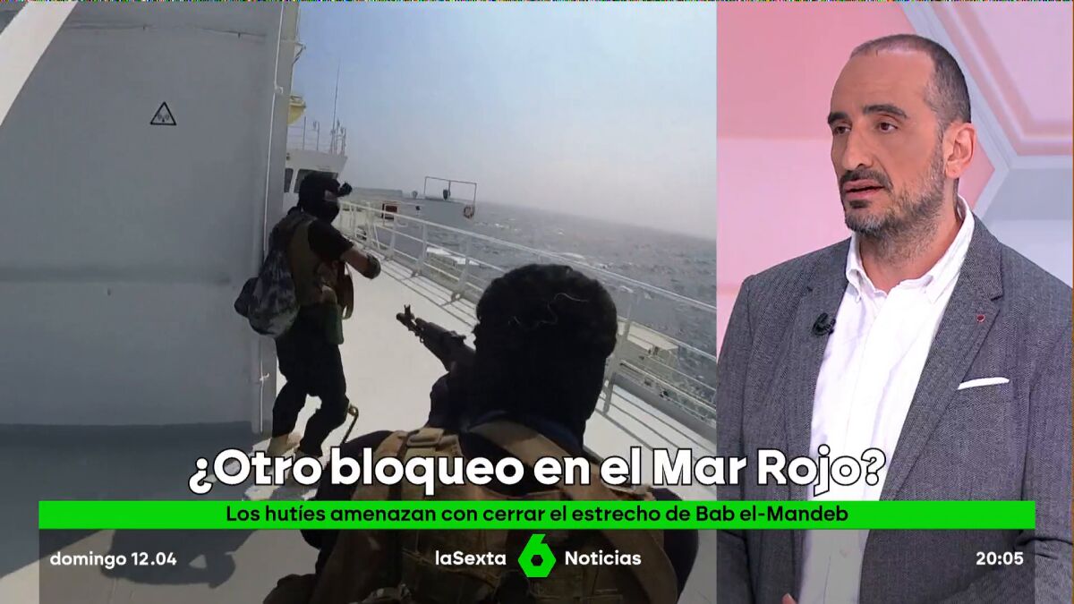 Saavedra ve posible un bloqueo de los hutíes en el estrecho de Bab el-Mandeb: 