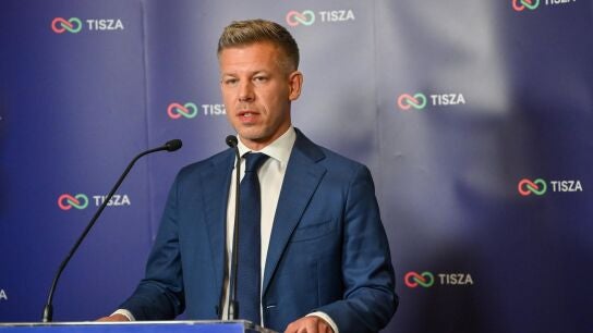 El conservador Peter Magyar, del partido Tisza