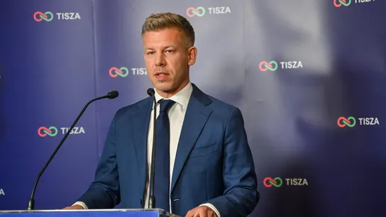 El conservador Peter Magyar, del partido Tisza El conservador Peter Magyar, del partido Tisza