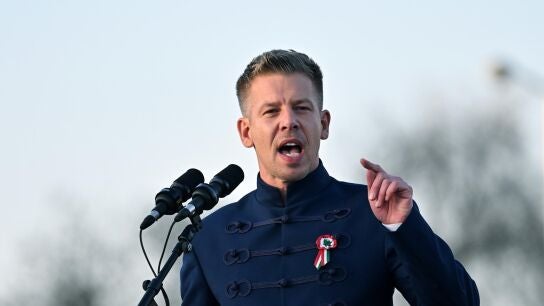 Imagen de archivo del l&iacute;der del partido opositor Tisza, P&eacute;ter Magyar