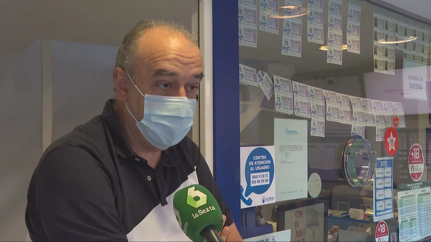 Manuel Reija asegura que cuando encontró el número ganador, en 2012, "no tenía nadie delante". Manuel Reija asegura que cuando encontró el número ganador, en 2012, "no tenía nadie delante".