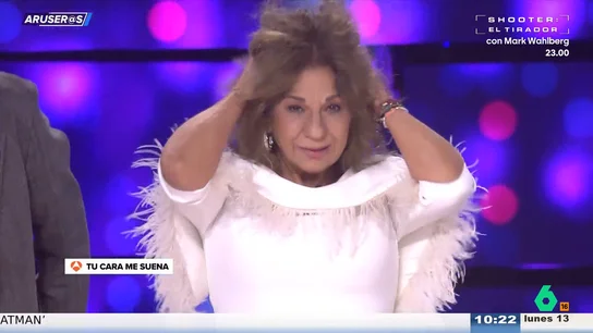 Manel Fuentes, a Lolita en 'Tu cara me suena': "Iba a decir que se ha despeinado, pero ya venía así" Manel Fuentes, a Lolita en 'Tu cara me suena': "Iba a decir que se ha despeinado, pero ya venía así"