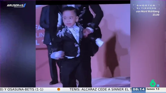 El vídeo viral del hijo de tres años de Jermaine Jackson bailando en el estreno de 'Michael' en Berlín El vídeo viral del hijo de tres años de Jermaine Jackson bailando en el estreno de 'Michael' en Berlín