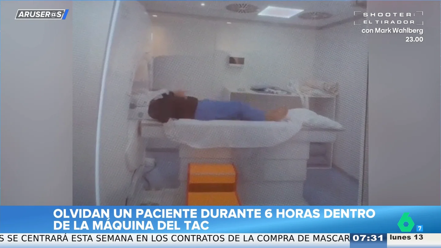 Alfonso Arús, tras ver cómo en China olvidan a un paciente durante seis horas dentro de un TAC: "Hay que entrar con el móvil" Alfonso Arús, tras ver cómo en China olvidan a un paciente durante seis horas dentro de un TAC: "Hay que entrar con el móvil"