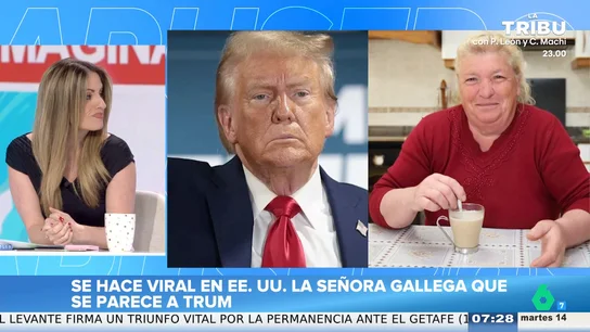 Alfonso Arús reacciona a la doble gallega de Donald Trump que vuelve a hacerse viral Alfonso Arús reacciona a la doble gallega de Donald Trump que vuelve a hacerse viral