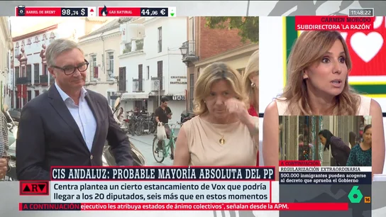 Carmen Morodo, sobre las elecciones en Andalucía: "Tendrá consecuencias a nivel nacional" Carmen Morodo, sobre las elecciones en Andalucía: "Tendrá consecuencias a nivel nacional"