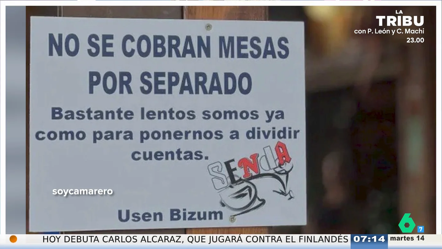 "Una mesa, una cuenta": cada vez más restaurantes se niegan a cobrar por separado, pero... ¿tienen razón? "Una mesa, una cuenta": cada vez más restaurantes se niegan a cobrar por separado, pero... ¿tienen razón?