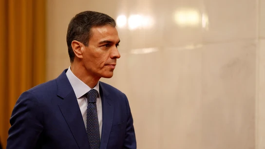 El presidente del Gobierno español, Pedro Sánchez, llega a una reunión con el presidente de China, Xi Jinping, en el Gran Salón del Pueblo en Pekín, China, el 14 de abril de 2026 El presidente del Gobierno español, Pedro Sánchez, llega a una reunión con el presidente de China, Xi Jinping, en el Gran Salón del Pueblo en Pekín, China, el 14 de abril de 2026
