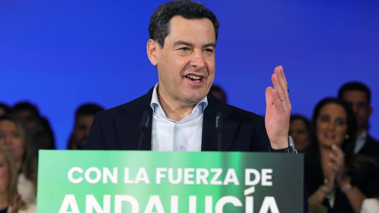 Imagen de archivo del presidente de la Junta de Andalucía, Juanma Moreno. Imagen de archivo del presidente de la Junta de Andalucía, Juanma Moreno.