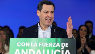 Imagen de archivo del presidente de la Junta de Andaluc&iacute;a, Juanma Moreno.