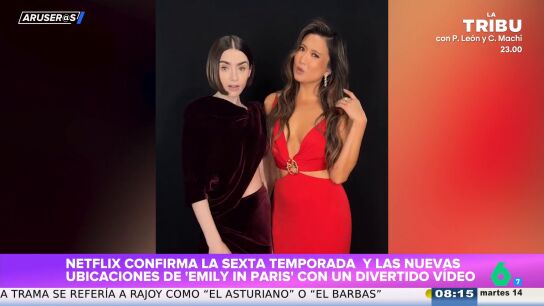 Alfonso Ar&uacute;s, entusiasmado con la nueva temporada de 'Emily en Par&iacute;s' en Grecia: "Qu&eacute; gran noticia"