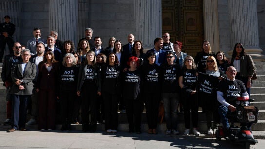 Asociaciones de v&iacute;ctimas de la DANA de Valencia en el Congreso