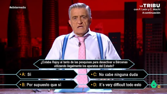 Wyoming, sobre el juicio del caso Kitchen: "Parece más un 'free tour' por las cloacas del Estado de Rajoy" Wyoming, sobre el juicio del caso Kitchen: "Parece más un 'free tour' por las cloacas del Estado de Rajoy"